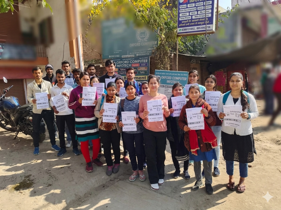 Students Training at Oxford Computer Infotech